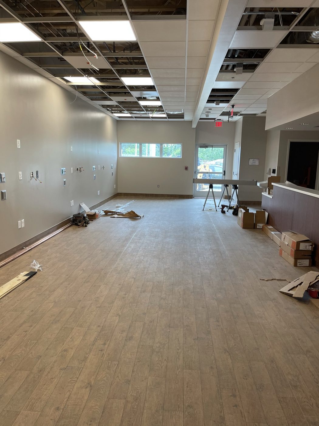 Clinical Floor, Buildout, MCS Advisory project