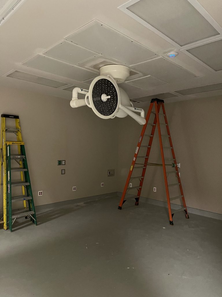 Operating Room, Buildout, MCS Advisory project