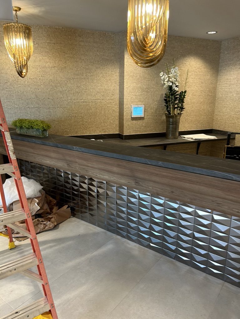 Reception, Buildout, MCS Advisory project